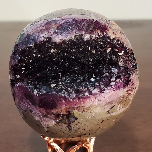 Amethyst Crystal Sphere 50mm - Picture 4 of 16